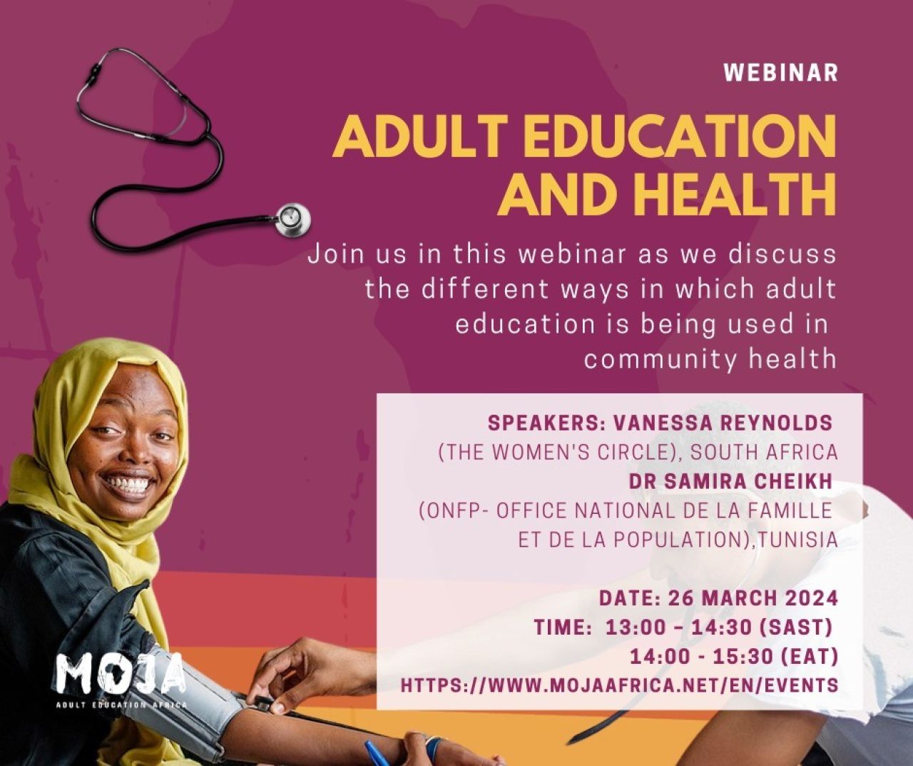 MOJA Adult Education and Health English