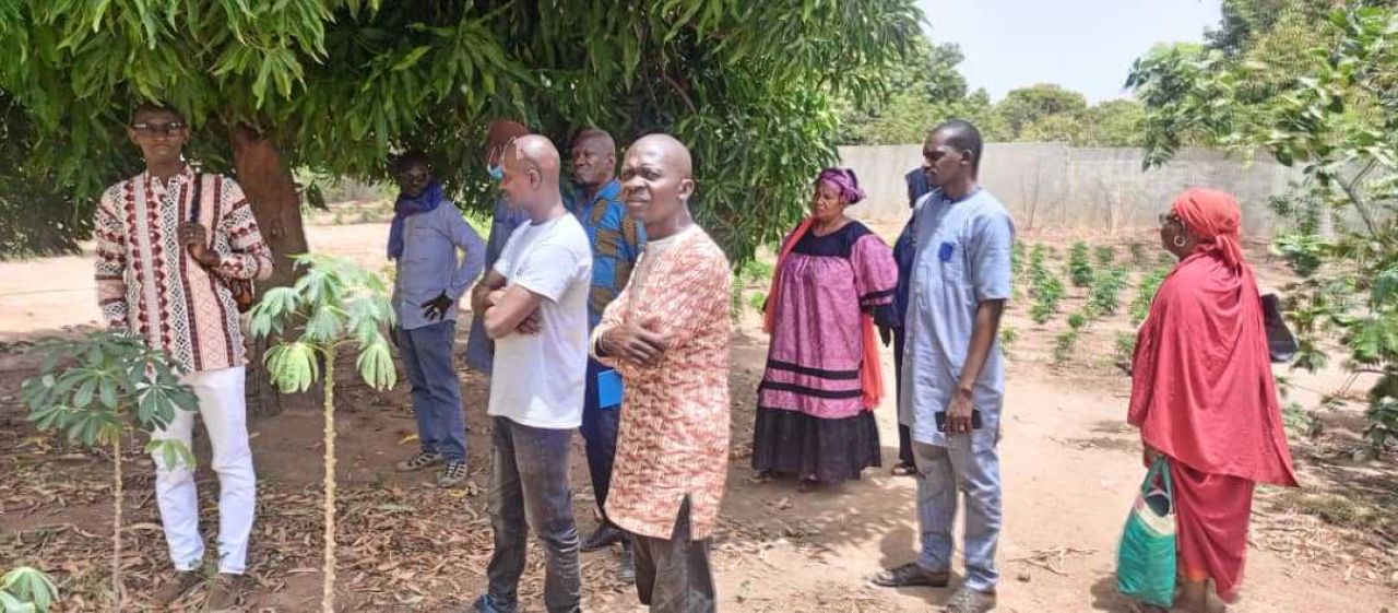 Visite du Champ cole complexe agricole de Kalassa
