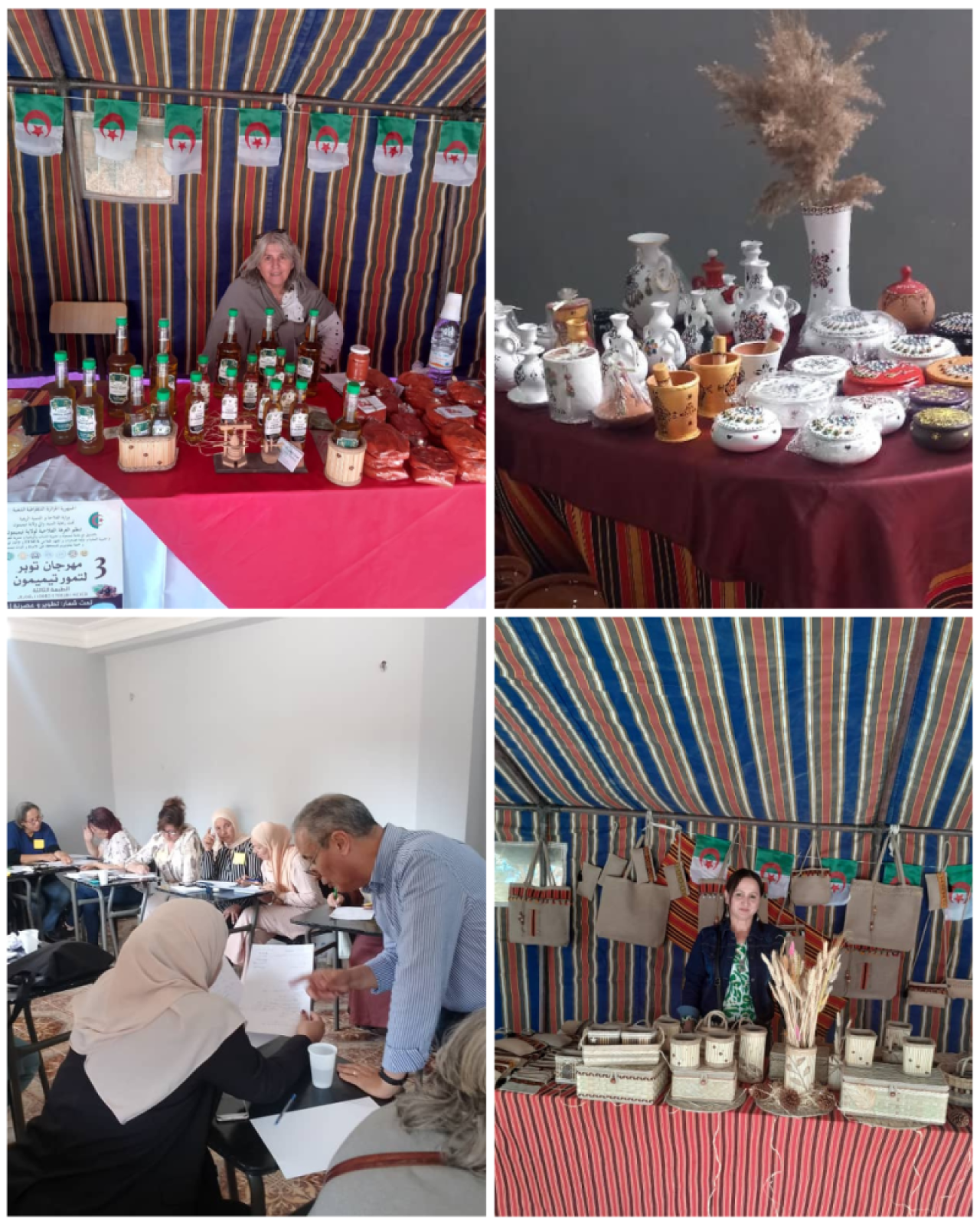 Beige Minimalist ALE Adult Education Algeria