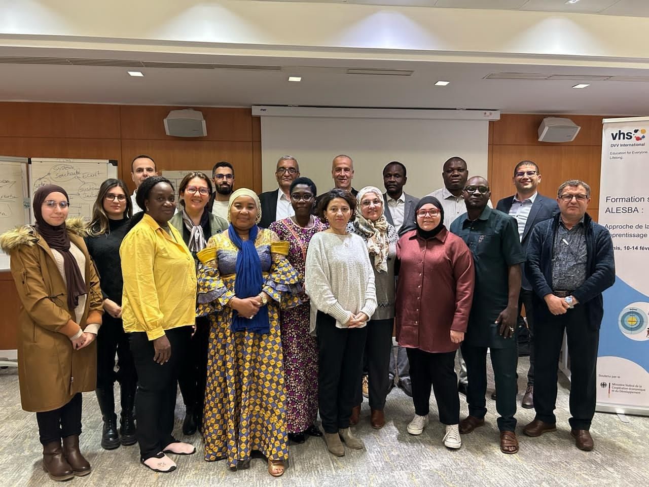 Photo de famille formation ALESBA