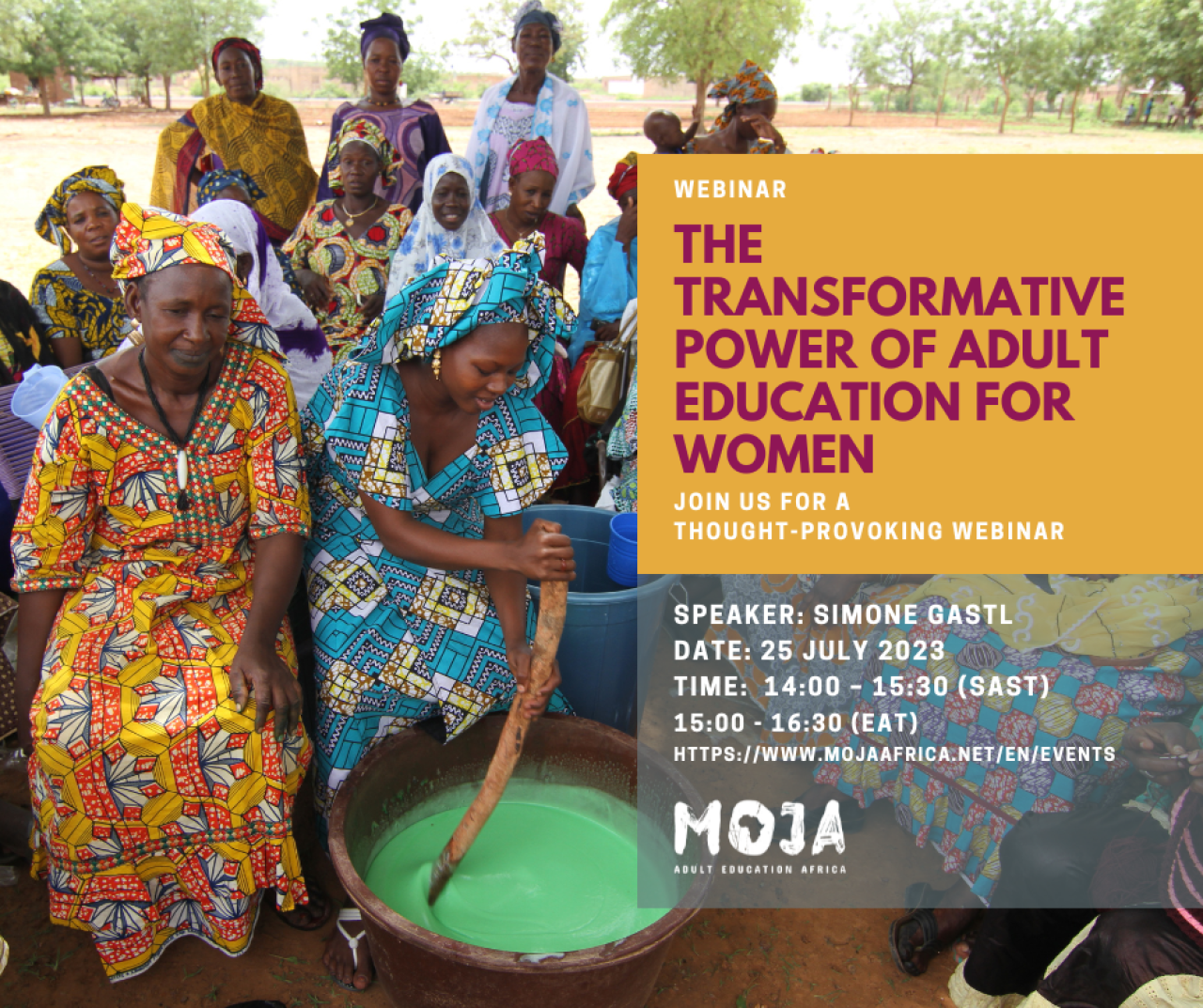 MOJA Adult Education Africa Webinar English