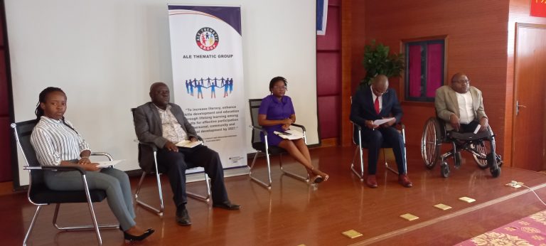 The Four panellists during the roundtable discussion