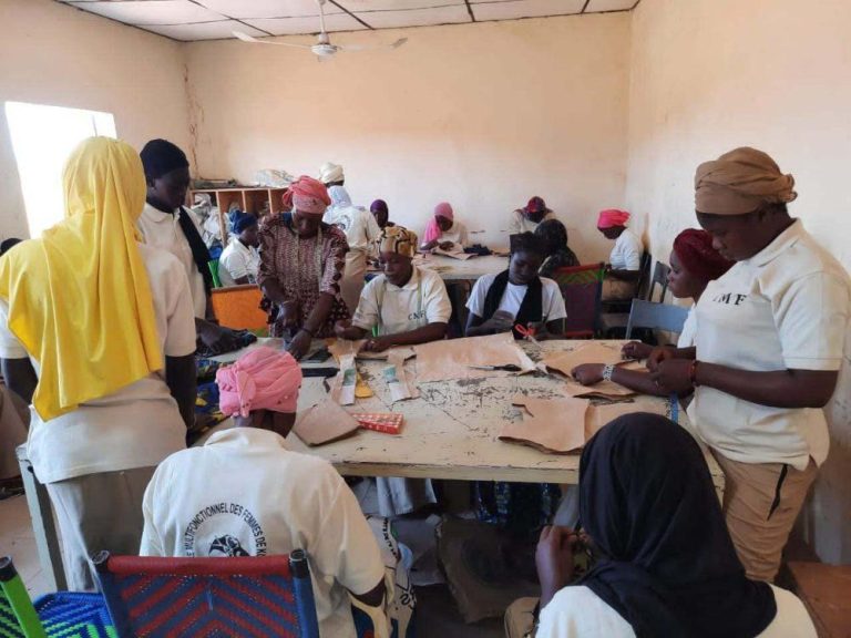 Apprenantes du CEC en Coupe Cuture