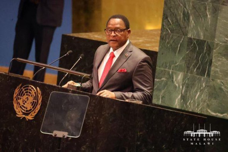 Chakwera at 2024 UN Summit