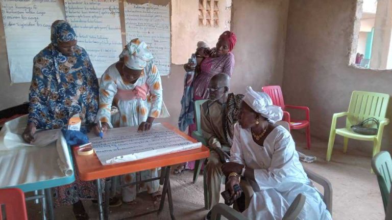 Groupe de travail des Présidentes des CEC Kolokani Mali