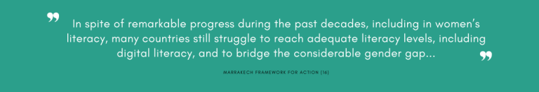 Marrkech Framework for Action