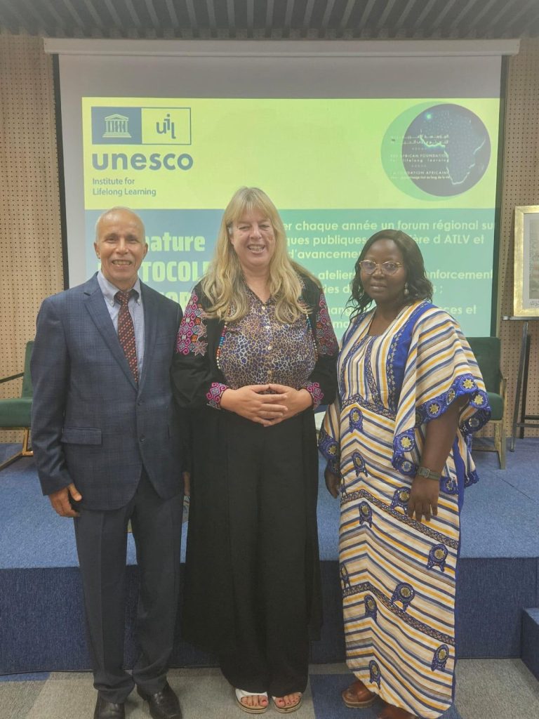 Photo ICAE et Directrice UIL