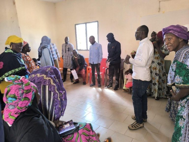 Séance dinformation des femmes potentiellement leaders